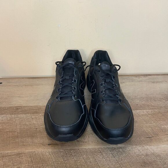 Size 13 New Balance 411 v1  WALKING Triple Black MA411LK1  Men’s shoes sneakers - Picture 2 of 7